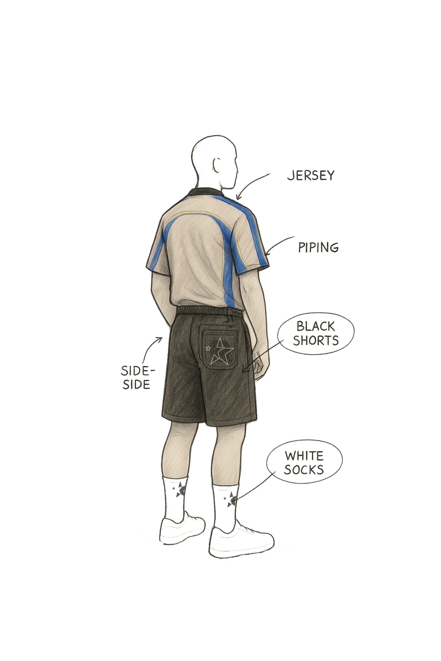 Full uniform assembly layout